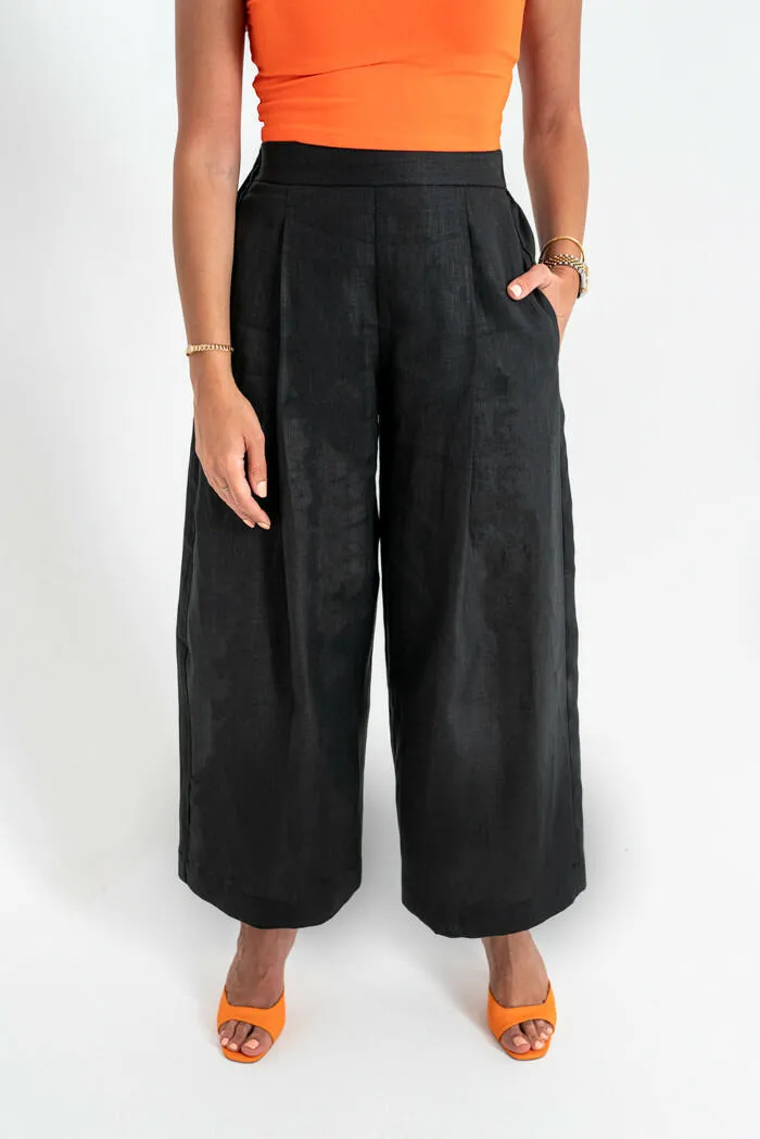 122-1_9323103f-54a8-4bc8-a052-9f723949b3b3.webp Pants Linen Black - Image 1